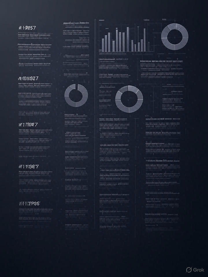 Sample infographic with clean layout, icons, and data visualization